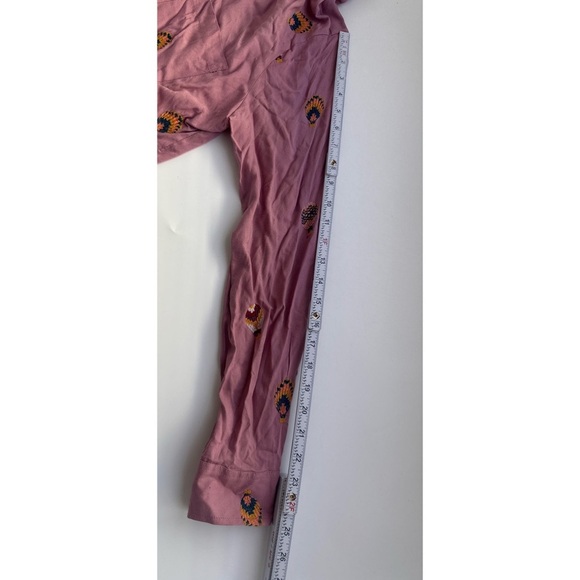 Anthropologie Hot Air Balloon Embroidered Long Sleeve Button Down Shirt - Picture 12 of 14